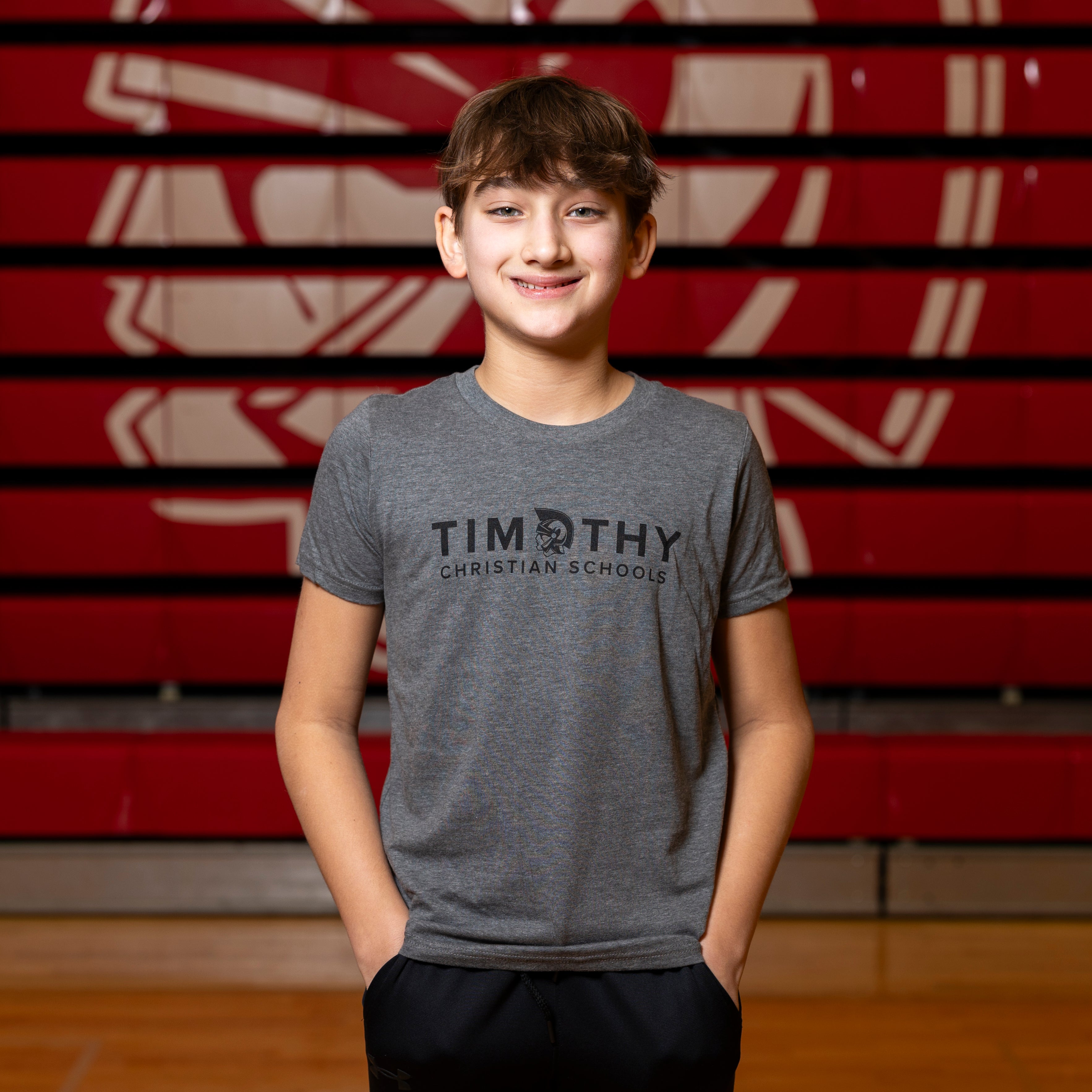 Gray Timothy Christian T-Shirt
