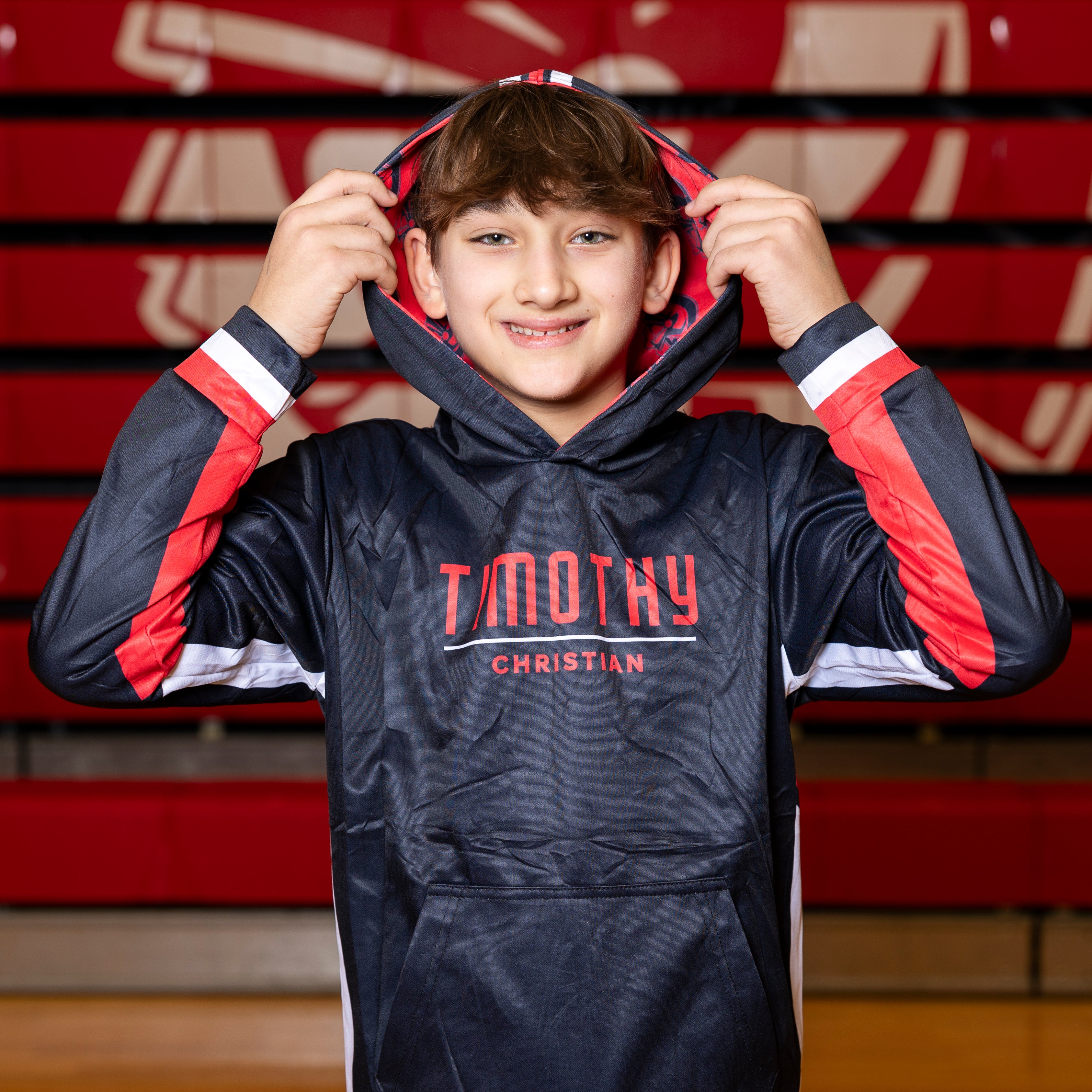 Youth Trojan Head Hoodie