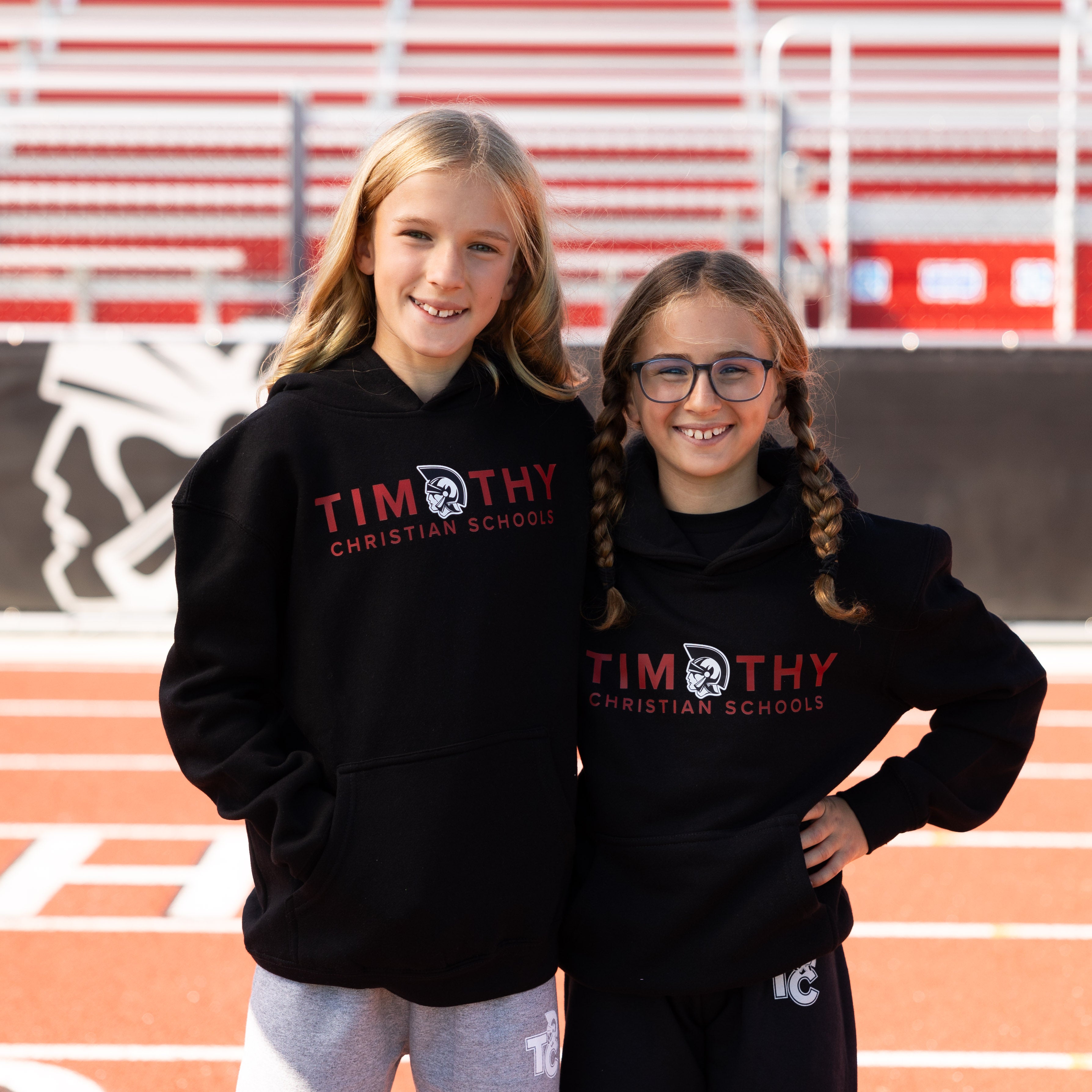 Youth Timothy Christian Black Hoodie