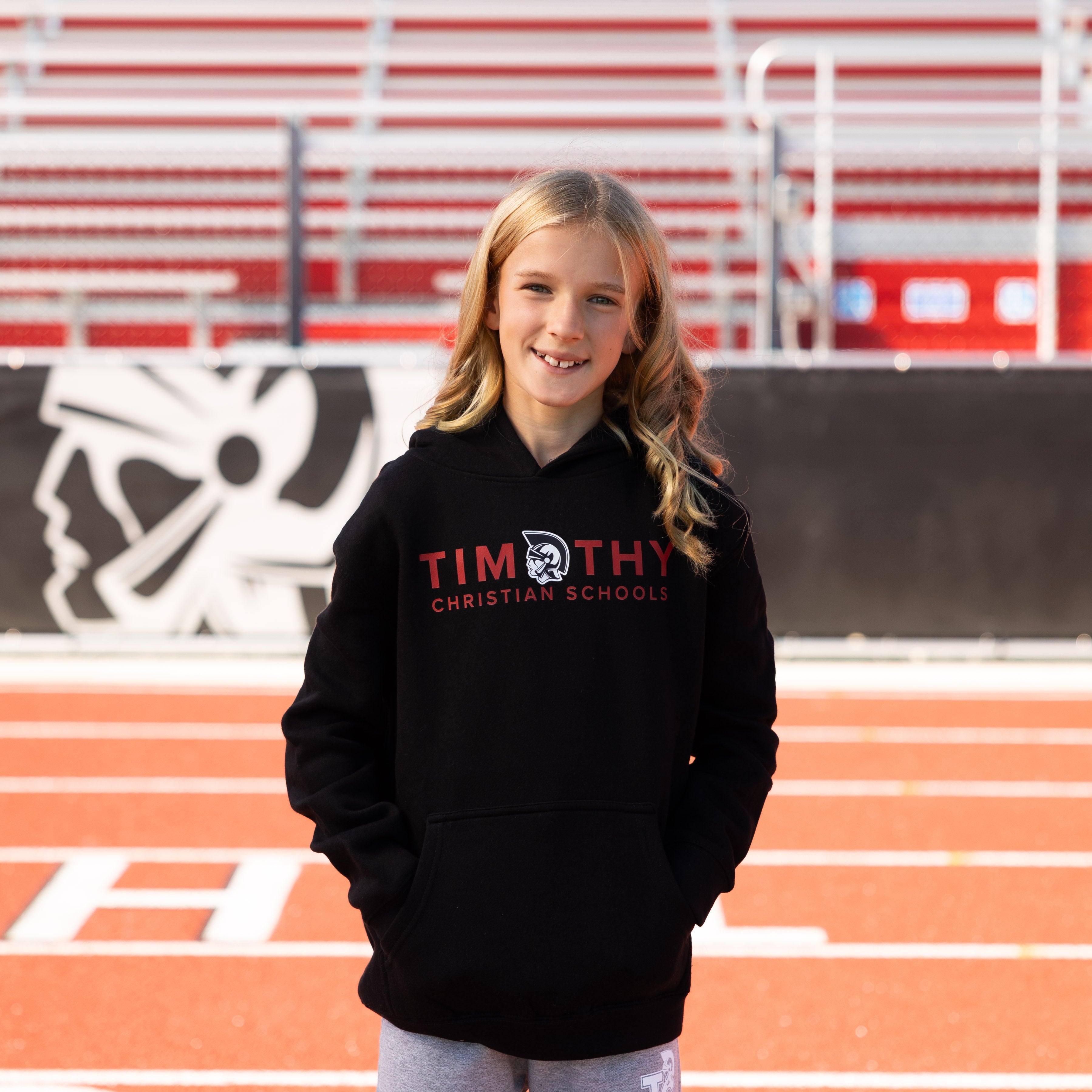 Youth Timothy Christian Black Hoodie