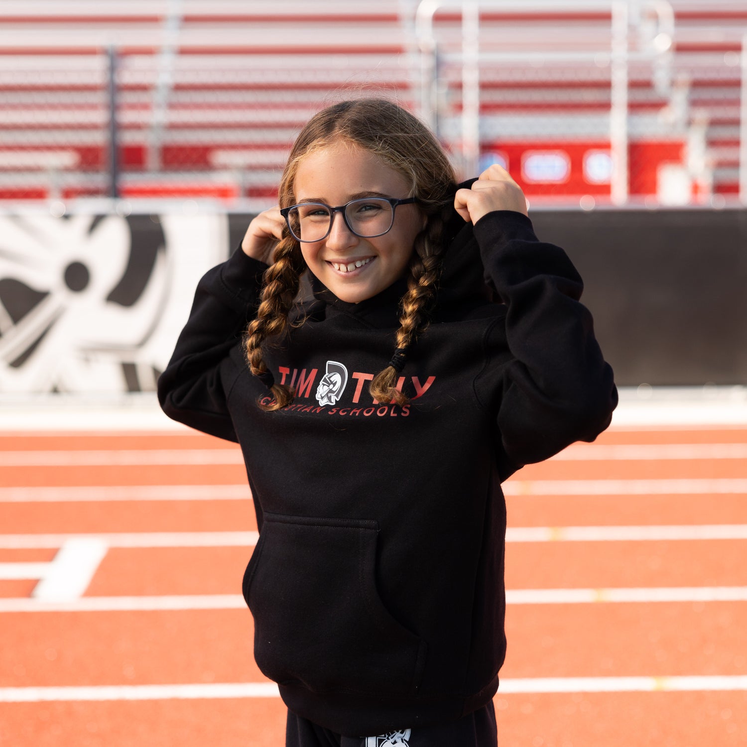 Youth Timothy Christian Black Hoodie
