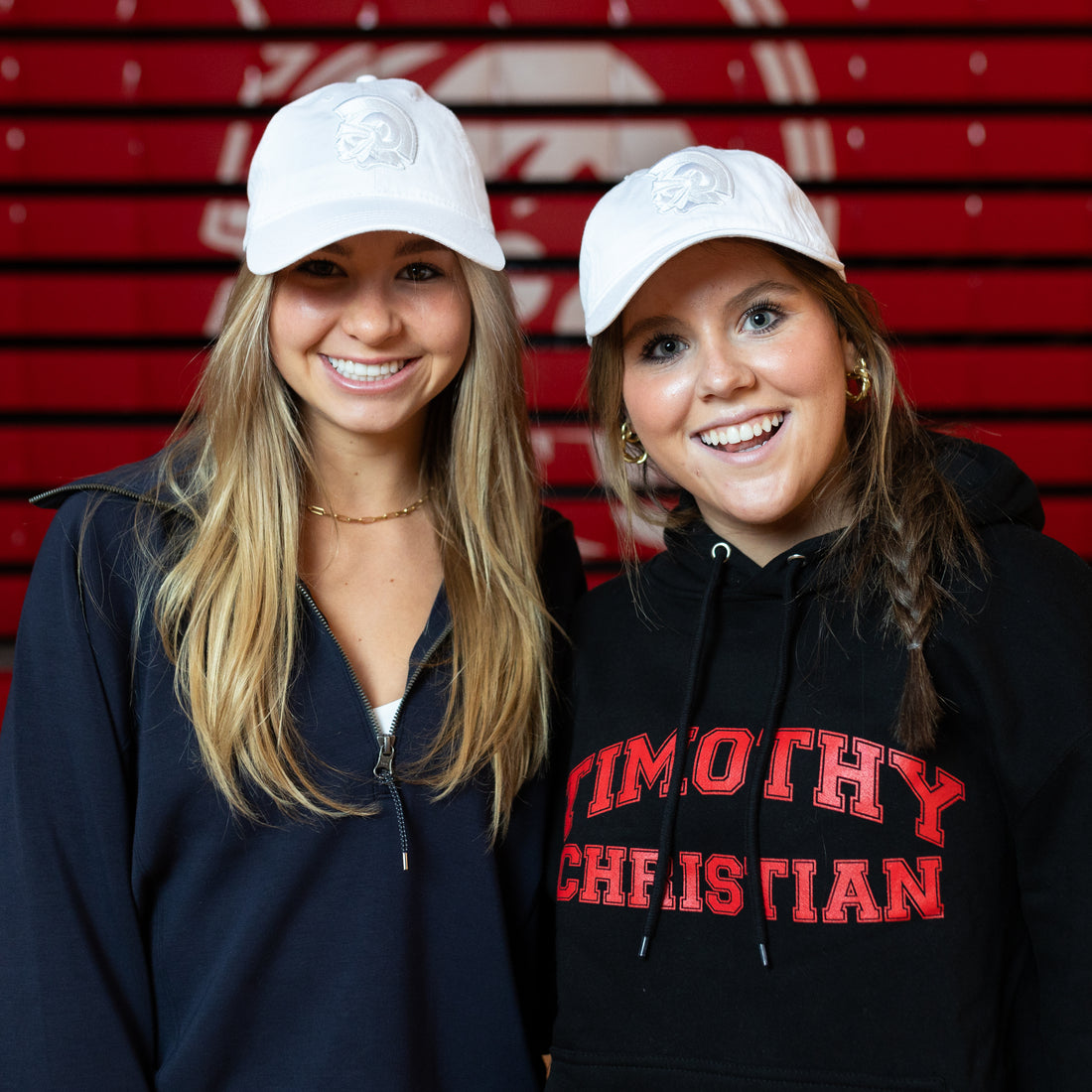 White Trojan Head Hat