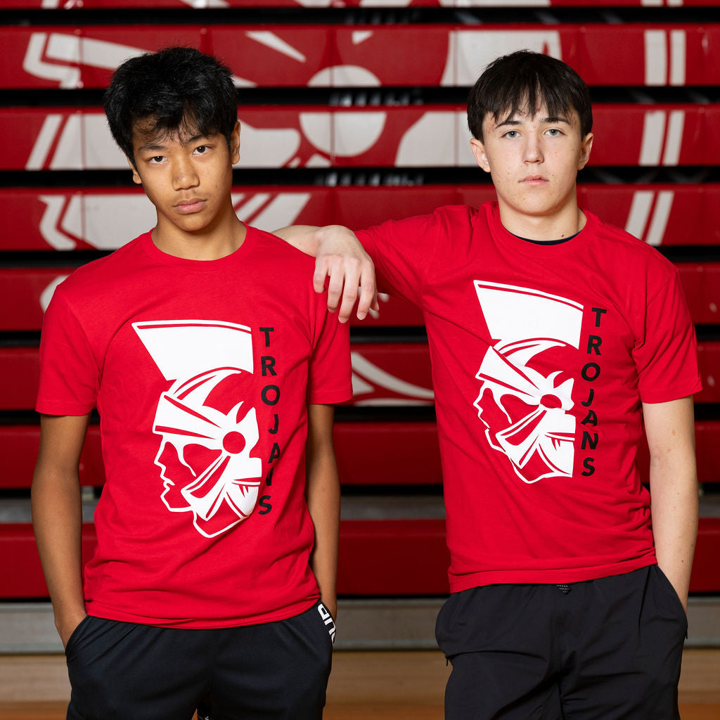 Trojans T-Shirt (Black or Red)