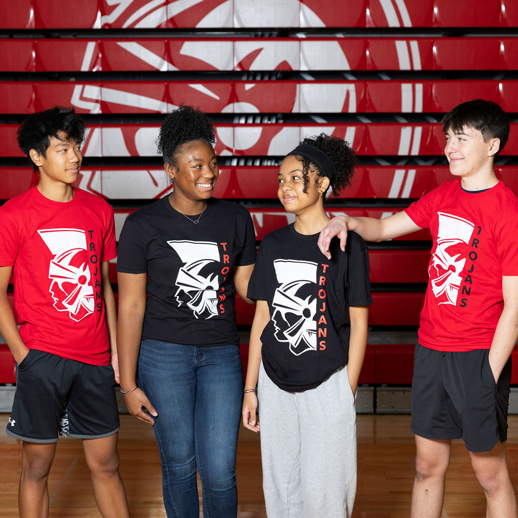 Trojans T-Shirt (Black or Red)
