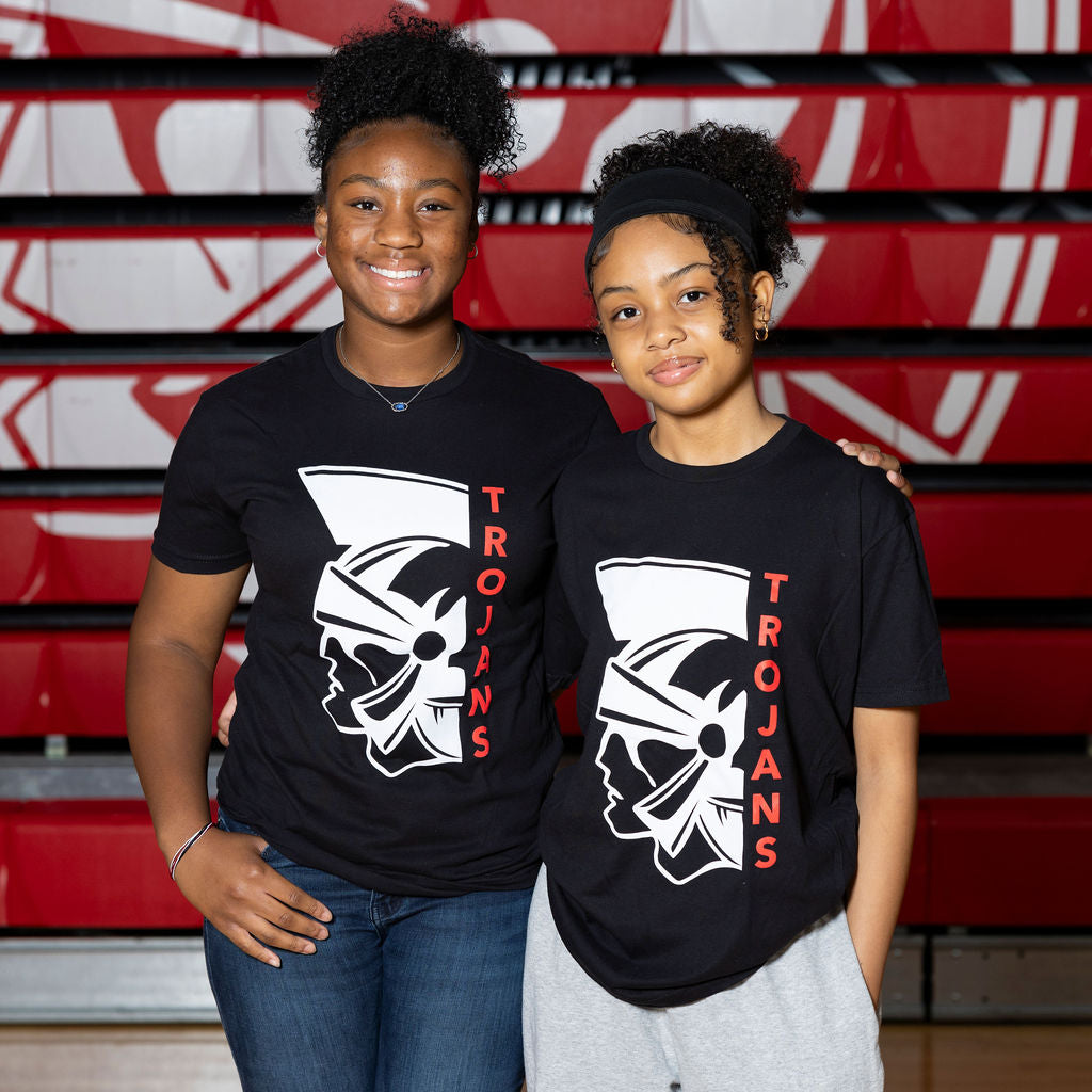 Trojans T-Shirt (Black or Red)
