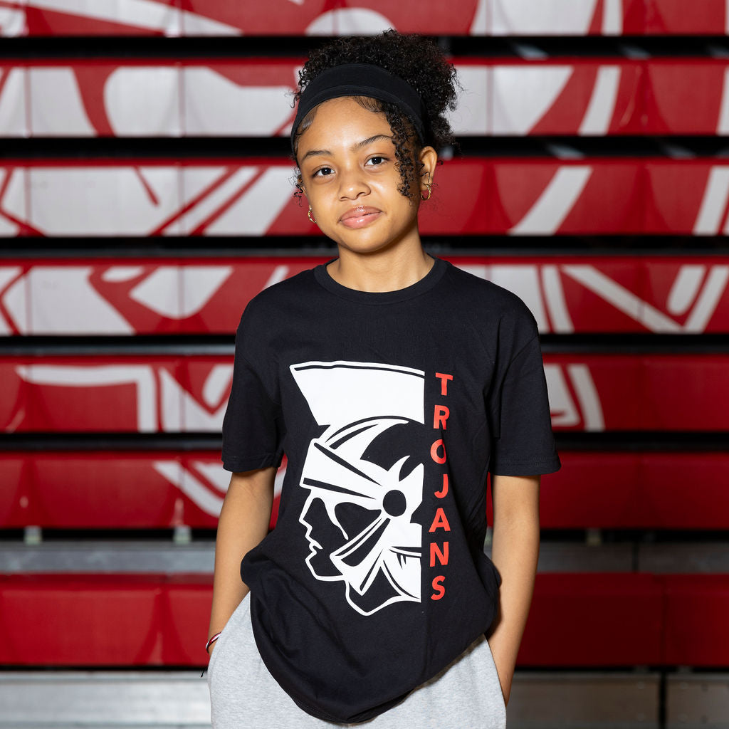 Trojans T-Shirt (Black or Red)