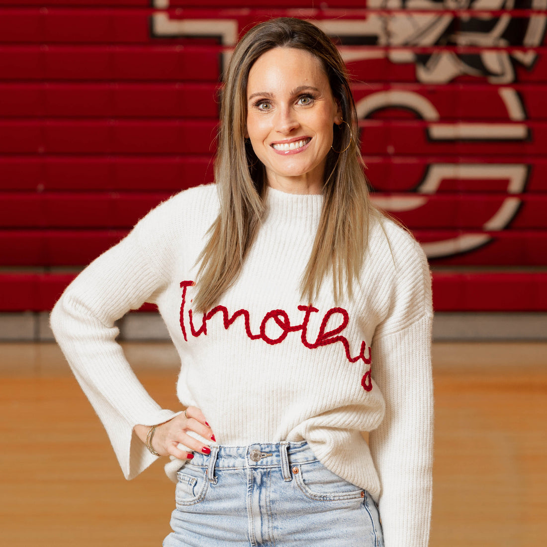 White Timothy Sweater