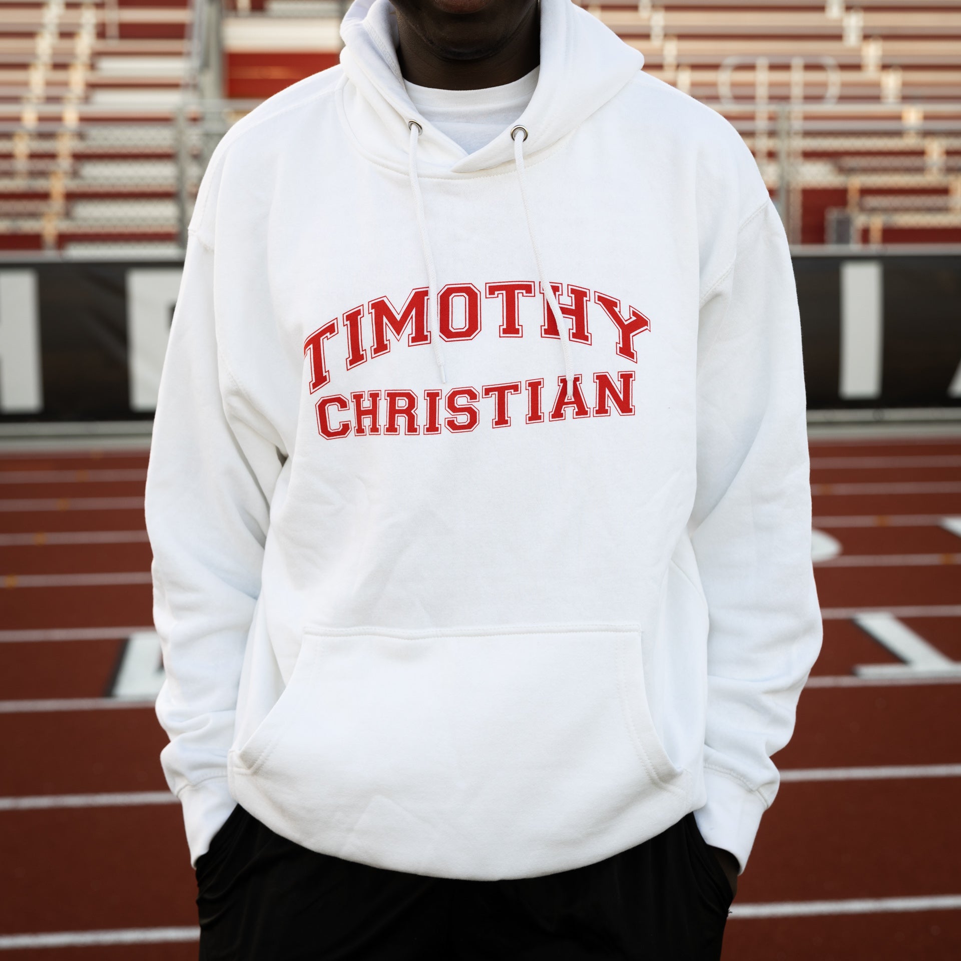 Timothy Christian Hoodie (White or Black)