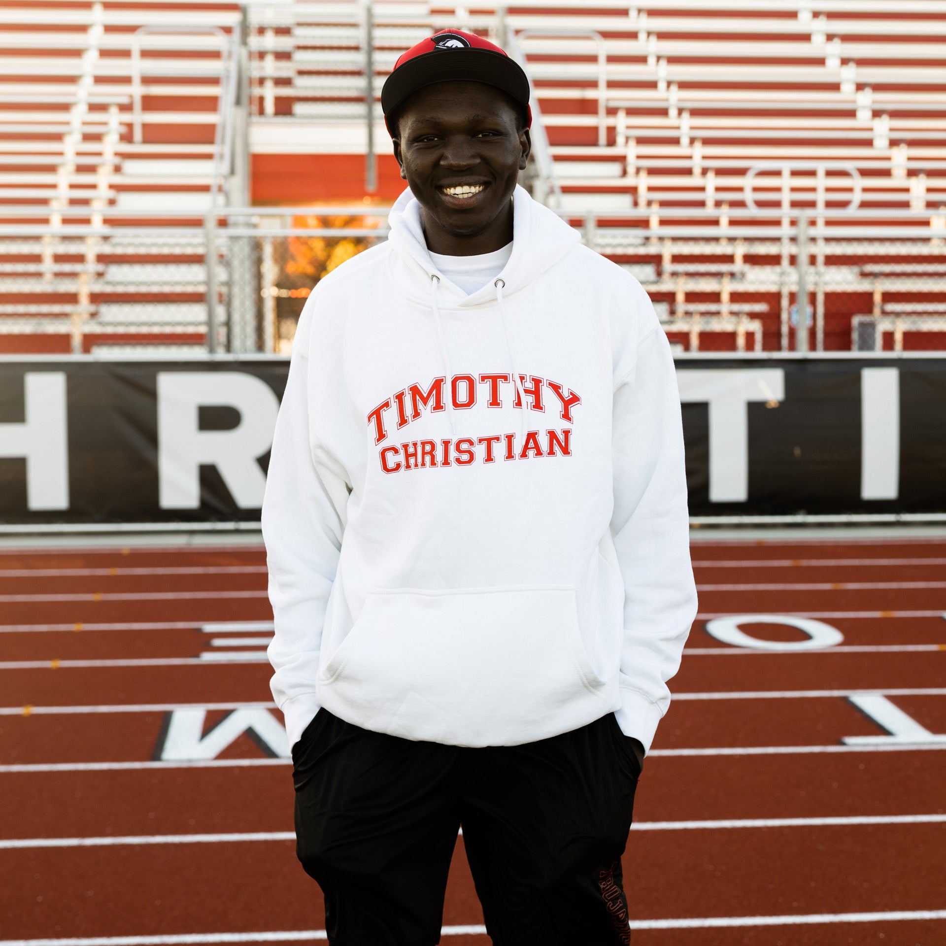 Timothy Christian Hoodie (White or Black)