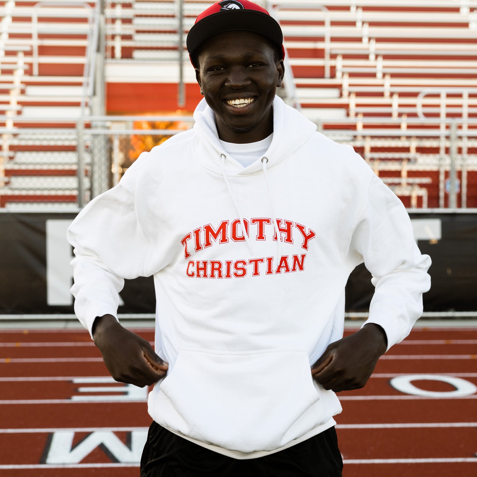 Timothy Christian Hoodie (White or Black)