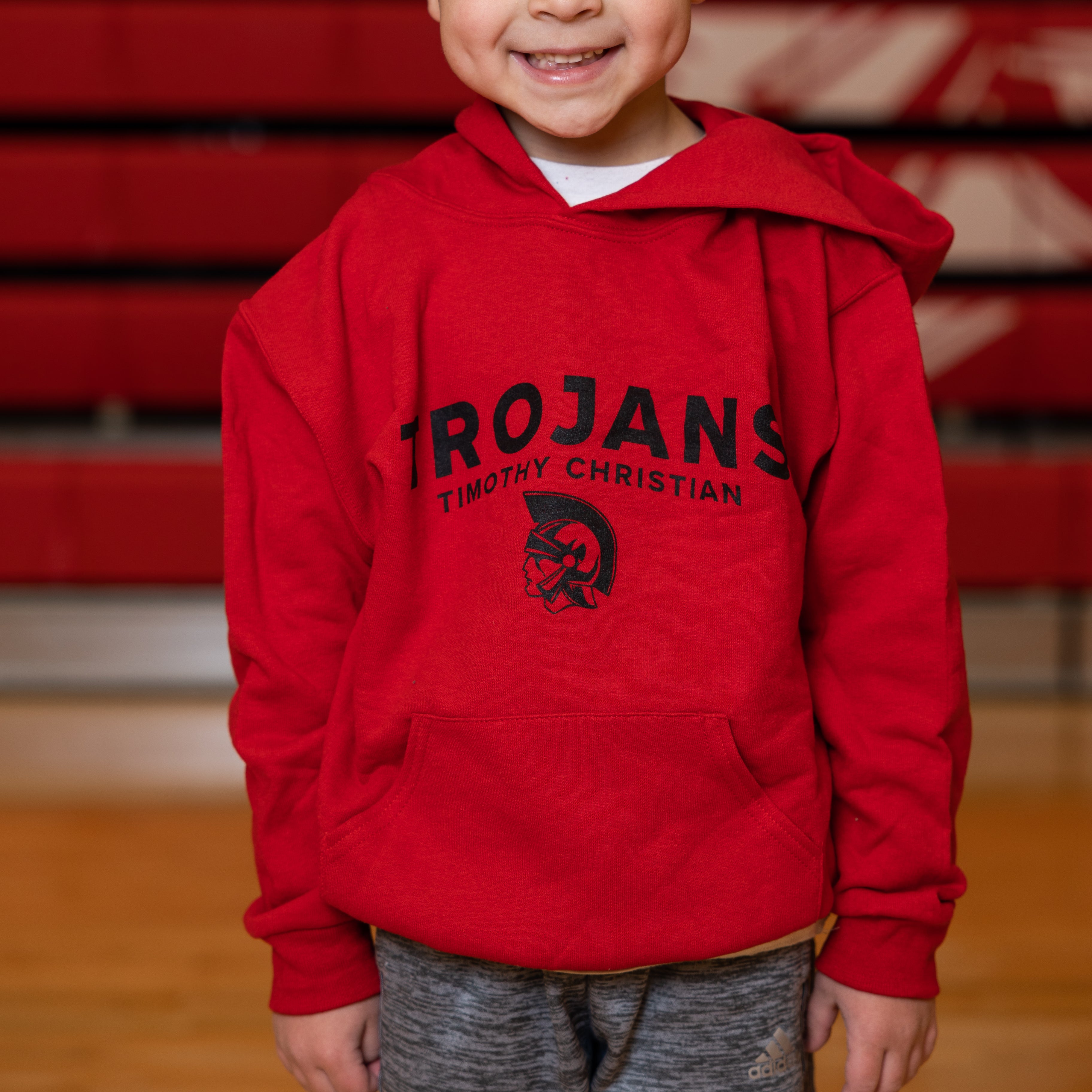 Youth Trojans Red Hoodie