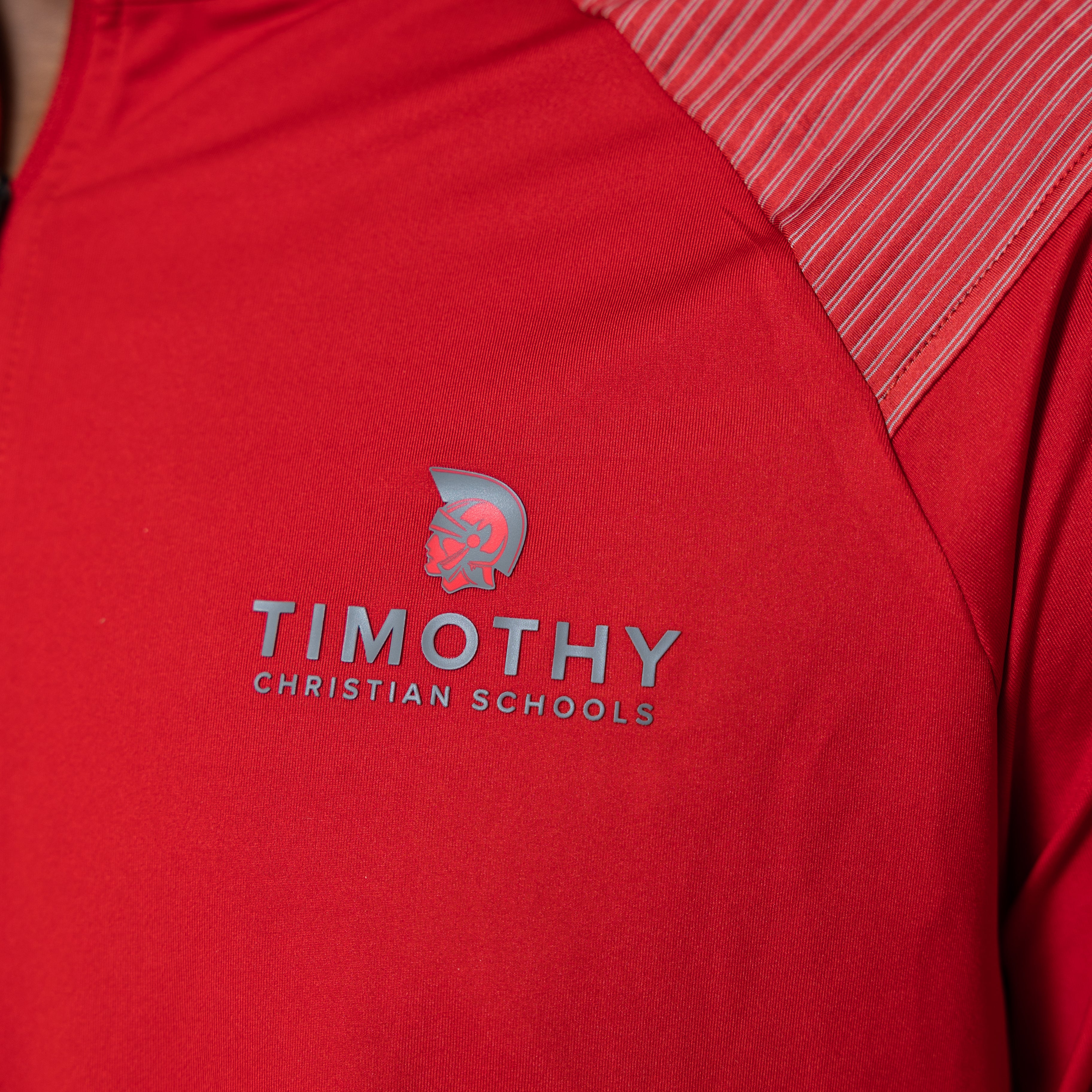 Red Adidas Quarter Zip