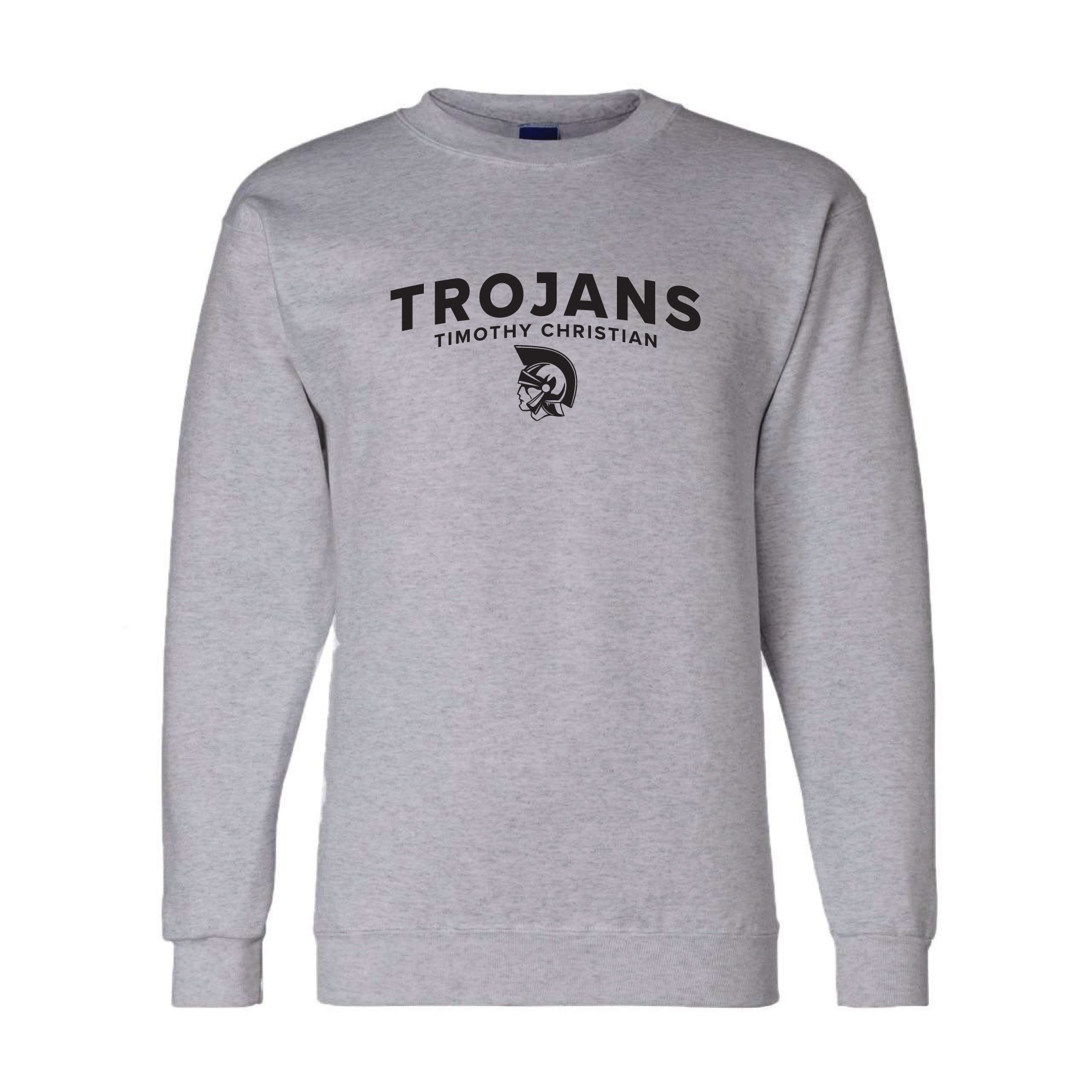 Gray Champion Trojans Crewneck