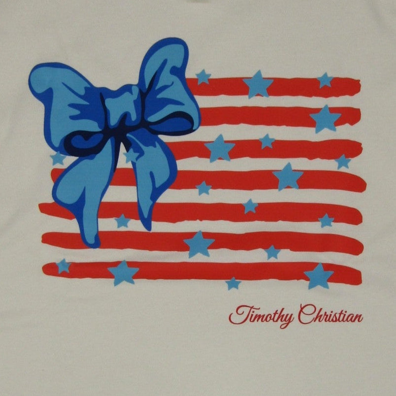 Youth Flag &amp; Bow T-Shirt