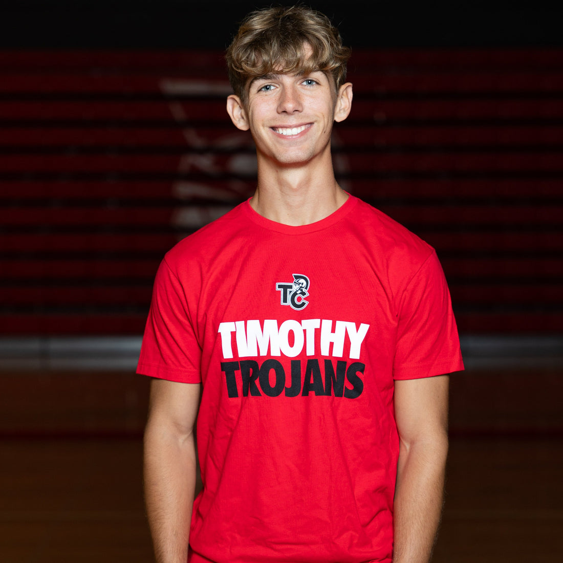 Timothy Trojans T-Shirt (Black or Red)