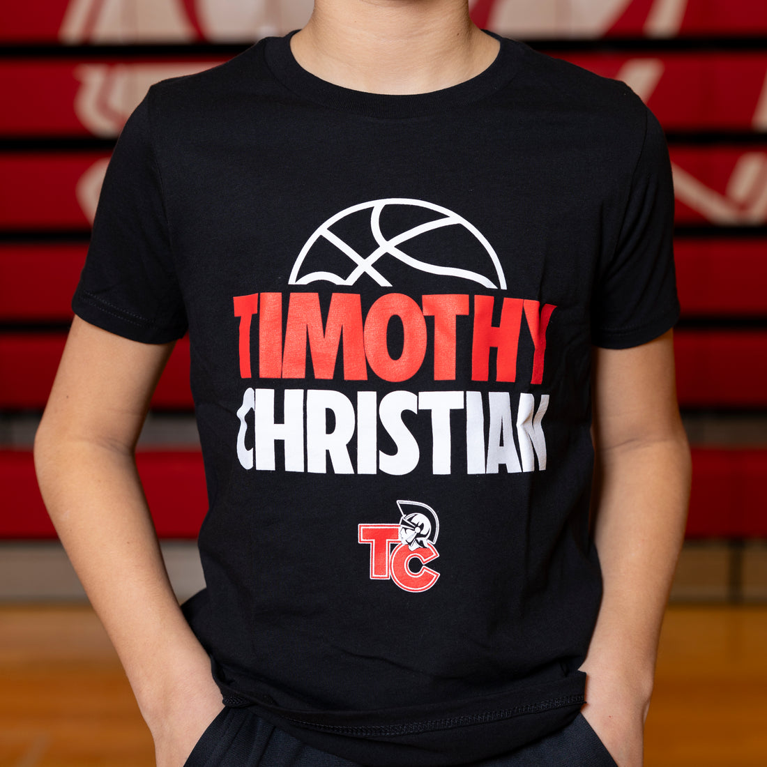 Youth Timothy Christian Basketball T-Shirt