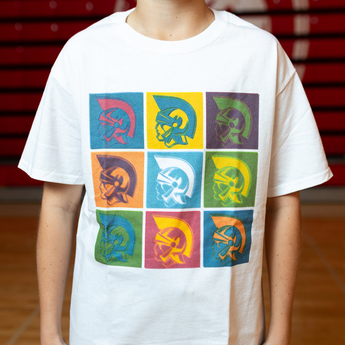 Retro Trojan Head T-Shirt