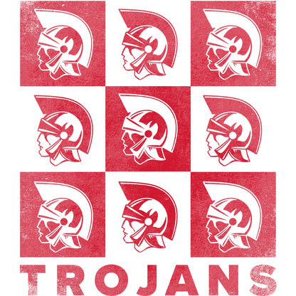 Checkerboard Trojan Head T-Shirt