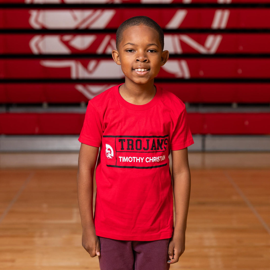 Youth Trojans T-shirt (Red or White)