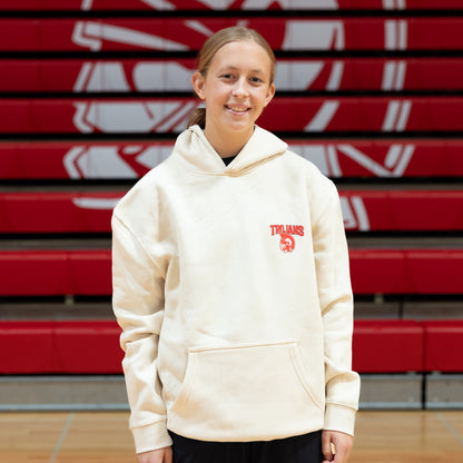 Cream Trojans Hoodie