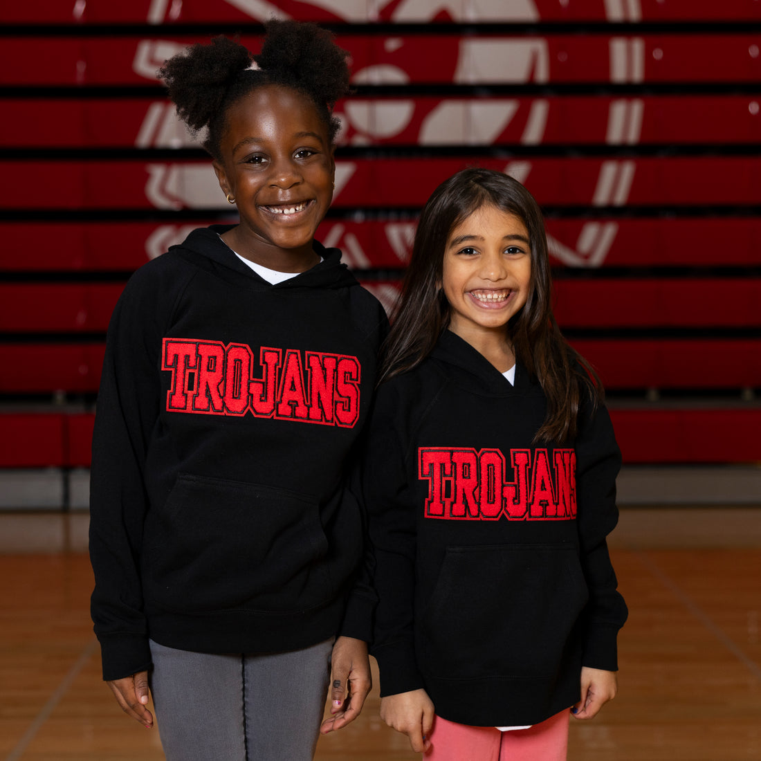 Youth Trojans Felt Patch Hoodie