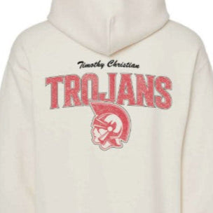 Youth Cream Trojans Hoodie