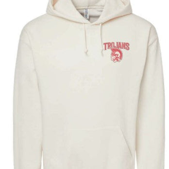 Cream Trojans Hoodie