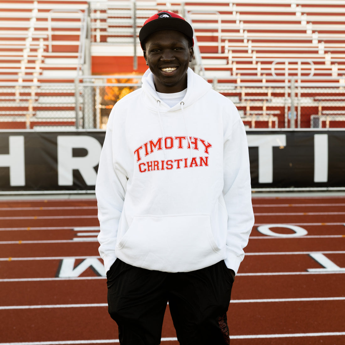 Timothy Christian Hoodie (White or Black)